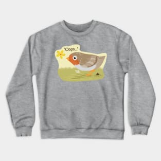 Little smelly bird Crewneck Sweatshirt